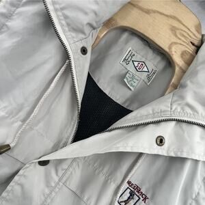 Vintage PRESTWICK COUNTRY CLUB Myrtle Beach SC Windbreaker Hooded Vest Medium